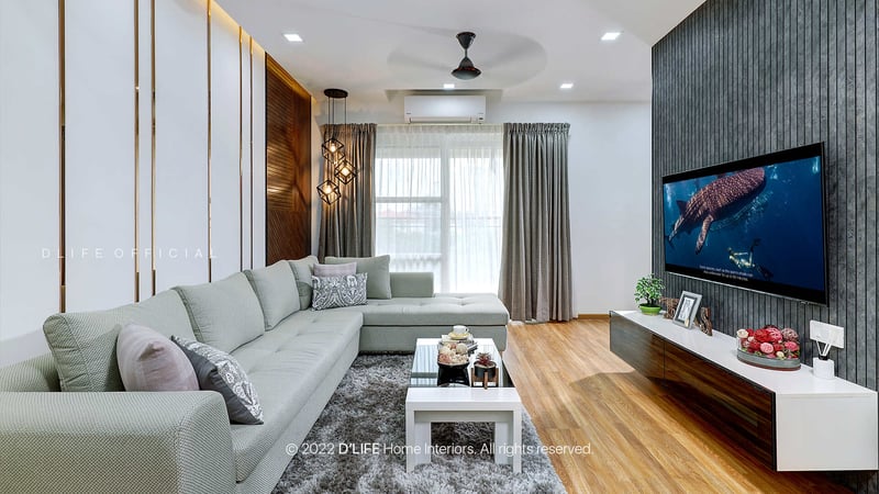 Interior design portfolio by Dlifeinteriors